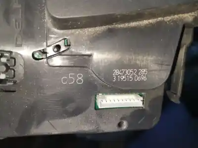 Peça sobressalente para automóvel em segunda mão comutador de limpa vidros por renault kangoo profesional referências oem iam 3195150696  28473052285