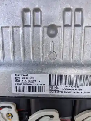 Second-hand car spare part ecu engine control for peugeot 508 active oem iam references 9804127280 9666681180 s180123008c