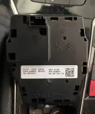 Second-hand car spare part multifunction switch for peugeot 508 active oem iam references 9802378577  