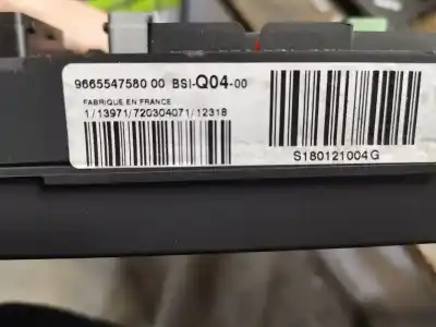 Peça sobressalente para automóvel em segunda mão caixa de fusíveis e relés por peugeot 508 active referências oem iam 9665547580