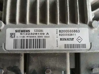 Pièce détachée automobile d'occasion CALCULATEUR MOTEUR ECU pour » OTROS... MODELOS  Références OEM IAM 8200565863  