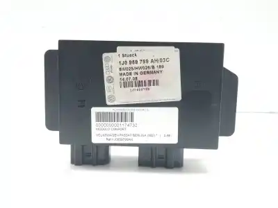 Автозапчастина б/у МОДУЛЬ КОМФОРТ для VOLKSWAGEN PASSAT BERLINA (3B2)  Посилання на OEM IAM 1J0959799AH  1J0959799AH