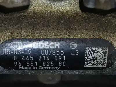 Pezzo di ricambio per auto di seconda mano Rampa Iniettori per CITROEN XSARA PICASSO 2.0 HDi CAT (RHY / DW10TD) Riferimenti OEM IAM 9655182580  