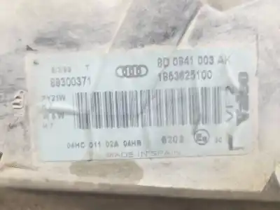 Second-hand car spare part left headlight for audi a4 berlina (b5) 1.8 oem iam references 8d0841003ak  8d0841003ak