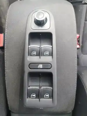 Peça sobressalente para automóvel em segunda mão botão / interruptor elevador vidro dianteiro esquerdo por volkswagen golf vi (5k1) advance referências oem iam 5k4959857