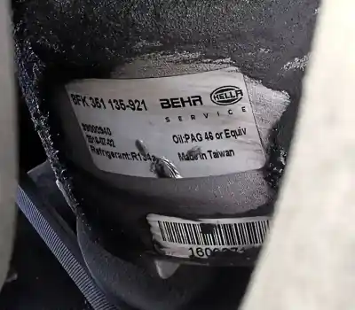 Peça sobressalente para automóvel em segunda mão compressor de ar condicionado a/a a/c por volkswagen golf vi (5k1) advance referências oem iam 8fk351135921