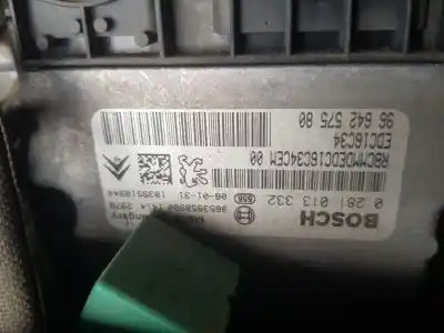 Peça sobressalente para automóvel em segunda mão centralina de motor uce por peugeot 308 confort referências oem iam 9664257580