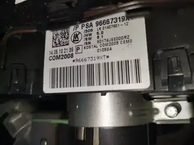 Peça sobressalente para automóvel em segunda mão Comutador De Luzes por PEUGEOT 5008 Confort Referências OEM IAM 96667319XT  