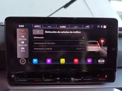 Second-hand car spare part multifunction display for seat leon (kl1) fr oem iam references 5fa919605  a2c16877811