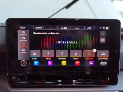 Second-hand car spare part multifunction display for seat leon (kl1) fr oem iam references 5fa919605  a2c16877811