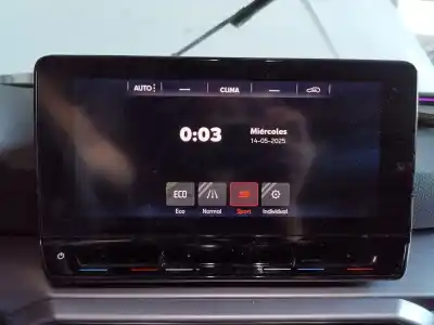 Second-hand car spare part multifunction display for seat leon (kl1) fr oem iam references 5fa919605  a2c16877811