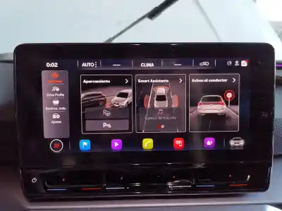 Second-hand car spare part multifunction display for seat leon (kl1) fr oem iam references 5fa919605  a2c16877811