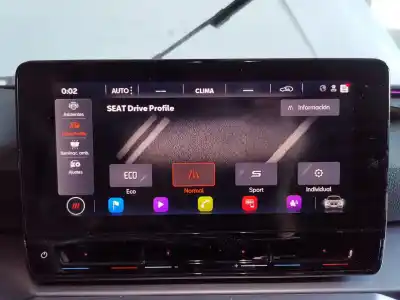 Pezzo di ricambio per auto di seconda mano display multifunzione per seat leon (kl1) fr riferimenti oem iam 5fa919605