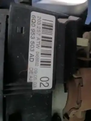 Pièce détachée automobile d'occasion commande de clignotants pour seat ibiza (6l1) cool références oem iam 6q0953503ad