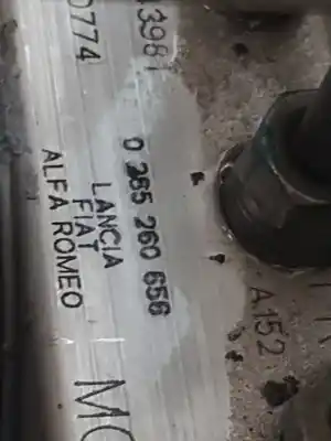 Pièce détachée automobile d'occasion abs (système anti-blocage des roues) pour fiat strada (278) 199b1000 références oem iam 0265260656