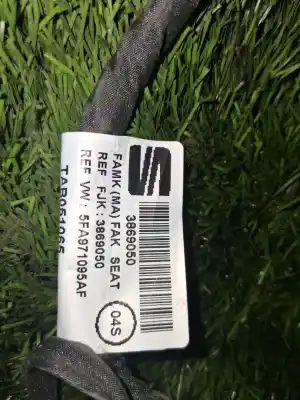 Second-hand car spare part wire for seat leon (kl1) fr oem iam references 5fa971095af  
