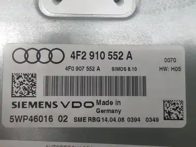 Second-hand car spare part ecu engine control for audi a6 berlina (4f2) 2.8 fsi quattro oem iam references 4f2910552a  4f2910552a