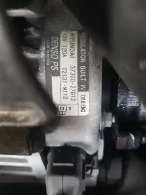 Pezzo di ricambio per auto di seconda mano ALTERNATORE per KIA CERATO  Riferimenti OEM IAM 3730027012  