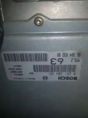 Gebrauchtes Autoersatzteil ECU-MOTORSTEUERGERÄT UCE Motorsteuergerät zum PEUGEOT 406 COUPE (S1/S2)  OEM-IAM-Referenzen 9630403280  