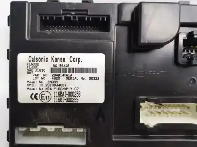 Second-hand car spare part electronic module for nissan nv 200 (m20) e-nv200 combi basic oem iam references 284b14fa1a 116ri000259 116rai000258