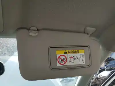 Second-hand car spare part right sunshade for nissan pulsar (c13) acenta oem iam references 