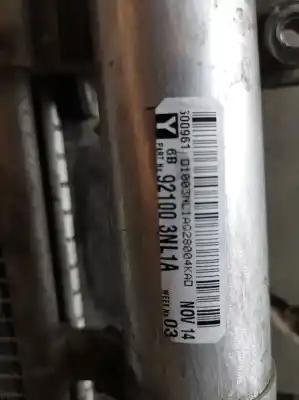 Peça sobressalente para automóvel em segunda mão condensador / radiador de ar condicionado por nissan nv 200 (m20) e-nv200 combi basic referências oem iam 921003nl1a