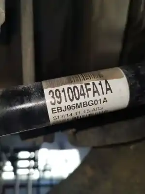 Peça sobressalente para automóvel em segunda mão transmissão dianteira direita por nissan nv 200 (m20) e-nv200 combi basic referências oem iam 391004fa1a