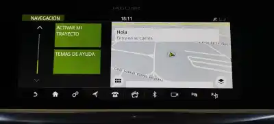 Second-hand car spare part gps navigation system for jaguar i-pace se oem iam references j9d319c279af  