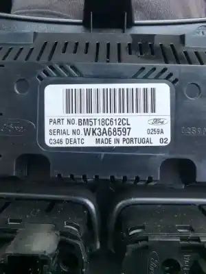 Peça sobressalente para automóvel em segunda mão comando de sofagem (chauffage / ar condicionado) por ford focus lim. (cb8) edition referências oem iam bm5t18c612cl  