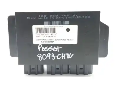 İkinci el araba yedek parçası ELEKTRONIK MODÜL için VOLKSWAGEN PASSAT BERLINA (3B3) Advance OEM IAM referansları 1C0959799A  
