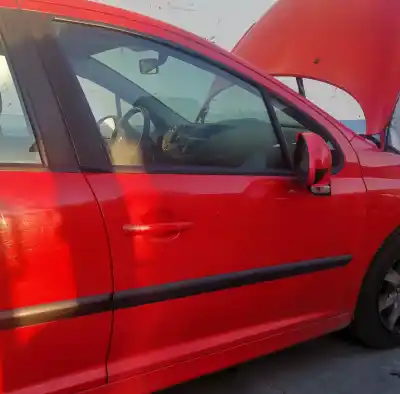 Second-hand car spare part front right door for peugeot 207 confort oem iam references 