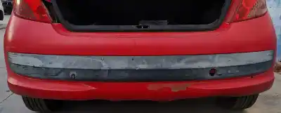 Second-hand car spare part rear bumper for peugeot 207 confort oem iam references 