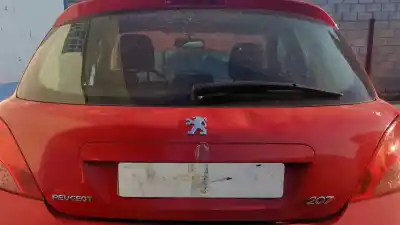 Second-hand car spare part tailgate for peugeot 207 confort oem iam references 