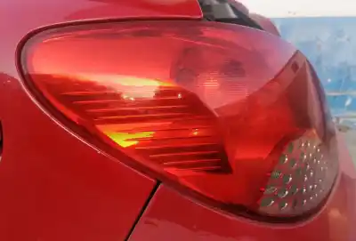 Автозапчасти б/у ЛЕВЫЙ ЗАДНИЙ ФОНАРЬ за PEUGEOT 207  ссылки OEM IAM   