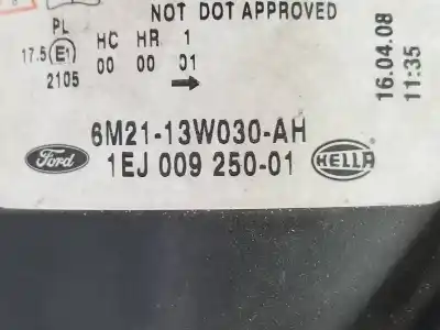 Pezzo di ricambio per auto di seconda mano faro anteriore sinistro per ford s-max (ca1) titanium riferimenti oem iam 6m2113w030ah  6m2113w030ah