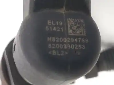 Peça sobressalente para automóvel em segunda mão injetor por renault scenic ii authentique referências oem iam 8200380253  