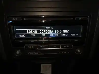 Автозапчастина б/у аудіо система / радіо cd для volkswagen caddy ka/kb (2c) furgón bluemotion посилання на oem iam 1k0035186an