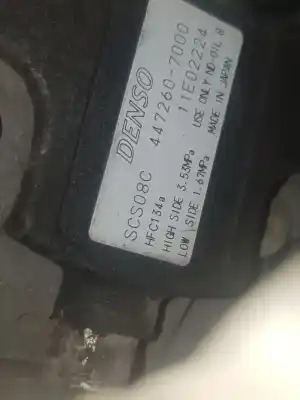 Peça sobressalente para automóvel em segunda mão COMPRESSOR DE AR CONDICIONADO A/A A/C por FIAT DOBLO (119) 1.9 D ELX Referências OEM IAM 4472607000  