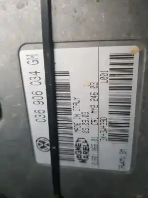 Recambio de automóvil de segunda mano de CENTRALITA MOTOR UCE para SEAT CORDOBA BERLINA (6L2) Reference referencias OEM IAM 036906034GM  