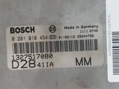 Автозапчасти б/у блок управления двигателем за fiat ducato luxusbus (desde 03.94) caja cerr. techo elevado jtd 2.8 batalla 3200 ссылки oem iam 0281010454 1327517080 0281010454