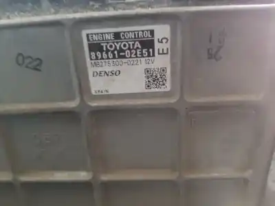 Автозапчастина б/у ЕБУ КОНТРОЛЕР ДВИГУНА для TOYOTA AURIS  Посилання на OEM IAM 8966102E51  8966102E51