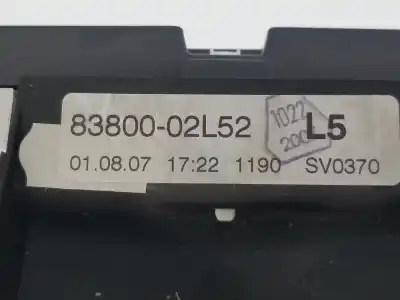 Peça sobressalente para automóvel em segunda mão quadrante por toyota auris sol referências oem iam 8380002l52  8380002l52