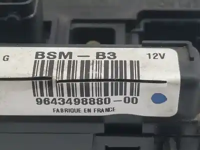 Second-hand car spare part fuse box unit for citroen c2 audace oem iam references 9643498880  9643498880