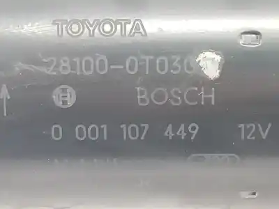 Tweedehands auto-onderdeel motor start voor toyota auris sol oem iam-referenties 281000t030