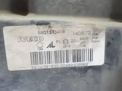 Автозапчастина б/у ліва фара для iveco daily furgón fg 33 s ... v batalla 3000 посилання на oem iam 5801375416  5801375416