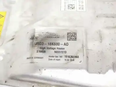 Peça sobressalente para automóvel em segunda mão inversor por jaguar i-pace se referências oem iam j9d318k600ad  