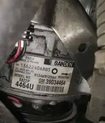 Tweedehands auto-onderdeel airconditioning compressor voor opel astra k lim. 5türig selective oem iam-referenties 39034464