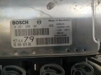 Pezzo di ricambio per auto di seconda mano centralina motore per peugeot 206 cc cc riferimenti oem iam 9648482980