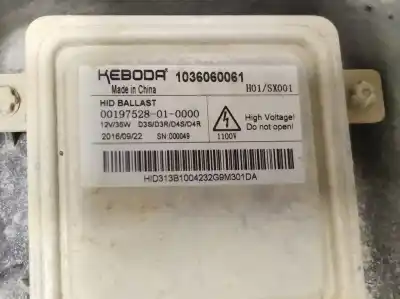 Second-hand car spare part left headlight for jaguar f-pace chequered flag awd oem iam references   