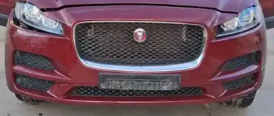 Peça sobressalente para automóvel em segunda mão para choques dianteiro por jaguar f-pace chequered flag awd referências oem iam x761 front bumper  